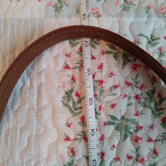 Fossil Organizer Brown Leather Bag - Picture 10 of 13